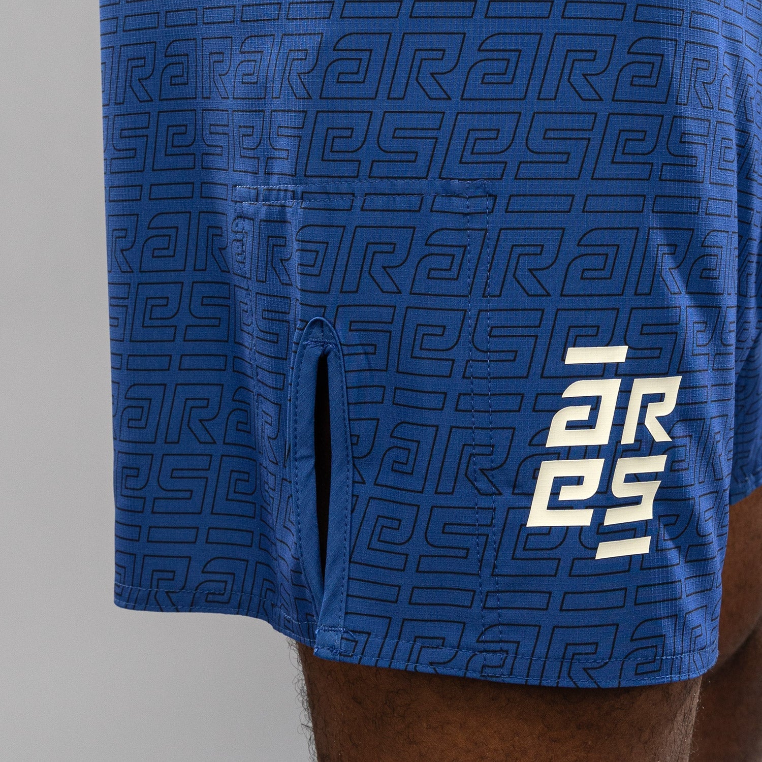 Short de combat pour Hommes Venum x Ares - Bleu Royal