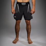 Short de Combat pour Hommes Venum x WOW FC - Noir/ Gris