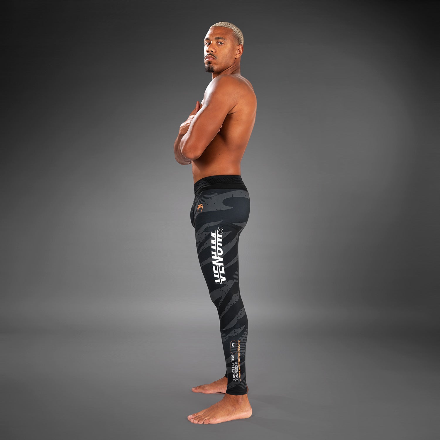 Pantalon de Compression pour Hommes UFC Adrenaline by Venum Fight Week Performance - Urban Camo