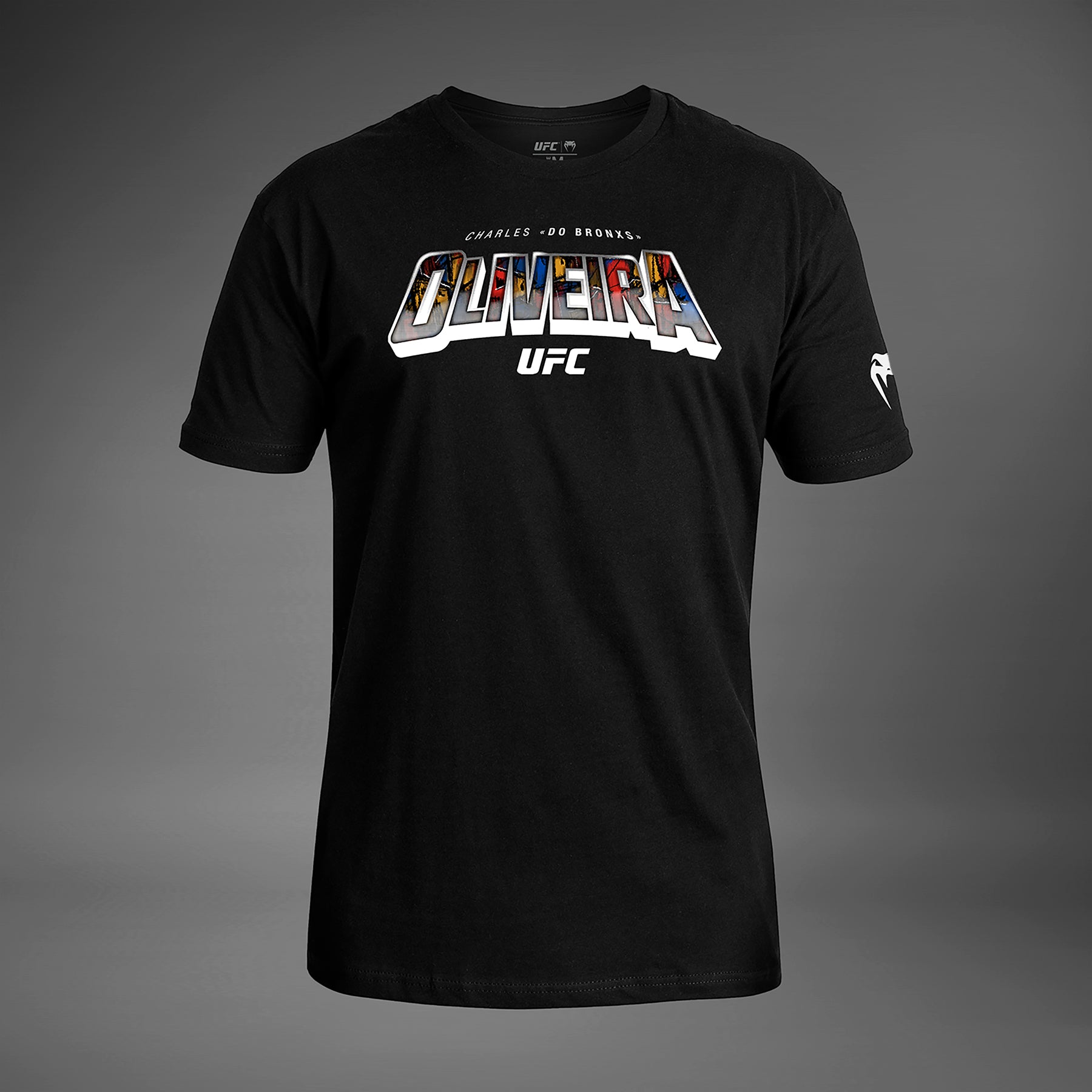 T-Shirt UFC Unrivaled by Venum Charles Oliveira - Noir