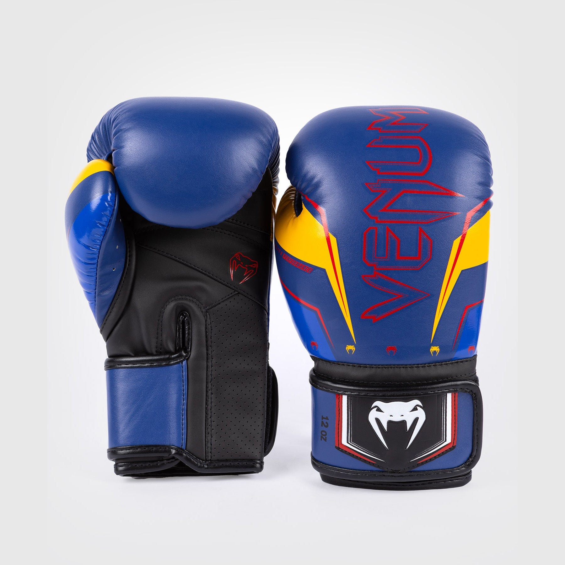 Gants de Boxe Venum Elite Evo - Bleu/Jaune