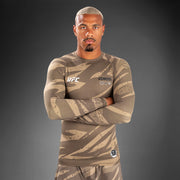 Rashguard À Manches Longues UFC Adrenaline by Venum Fight Week Performance - Desert Camo