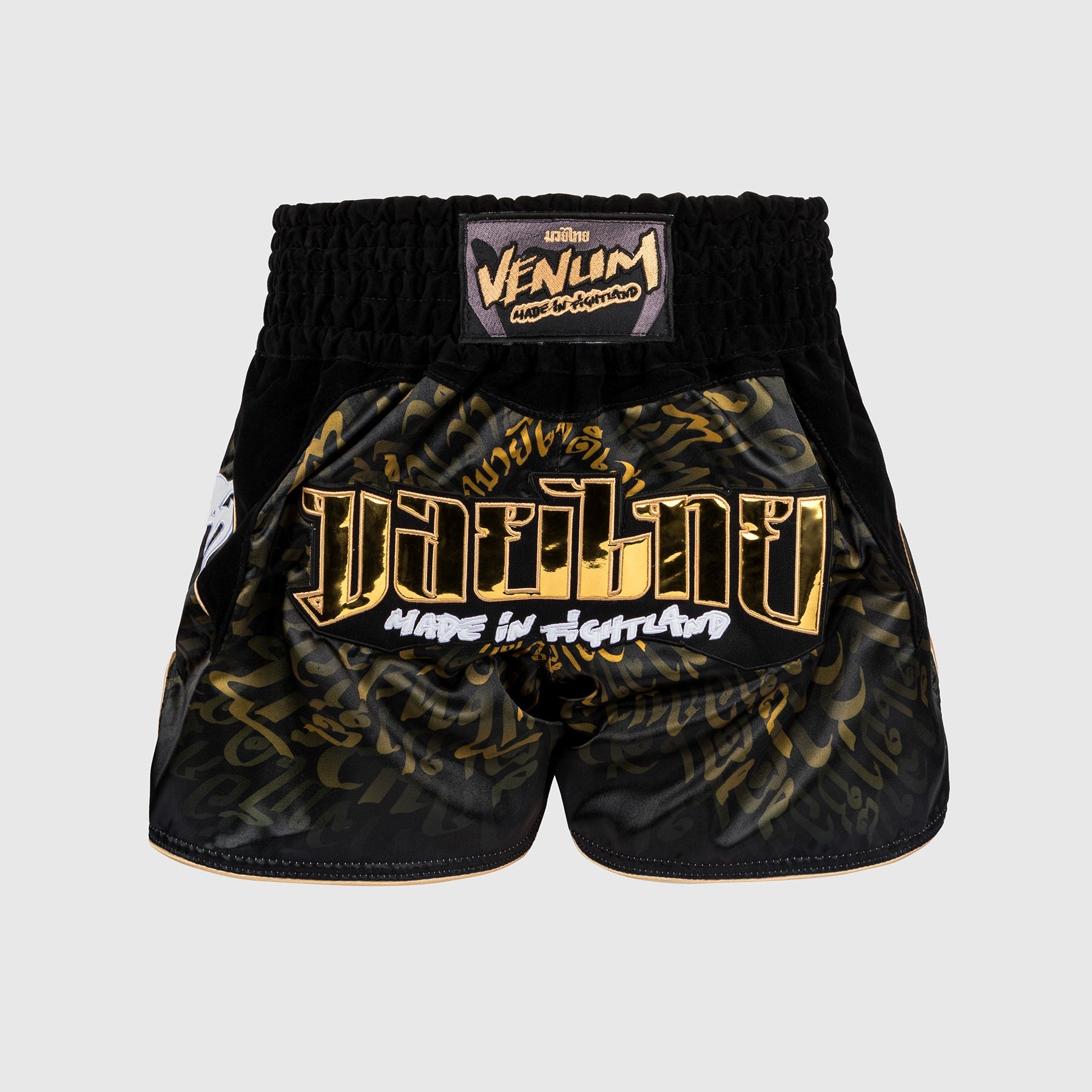 Short de Muay Thai Venum Attack - Noir/Or