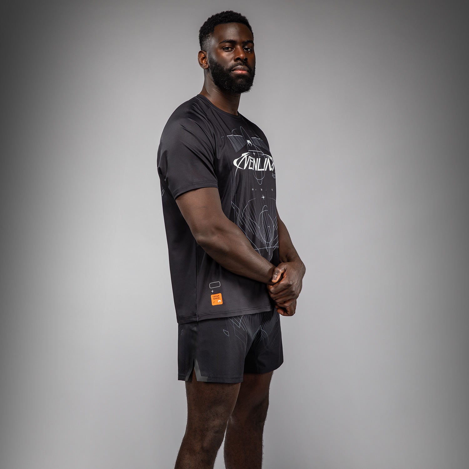 T-shirt Venum Eclipse Dry-Tech – Noir/Argent