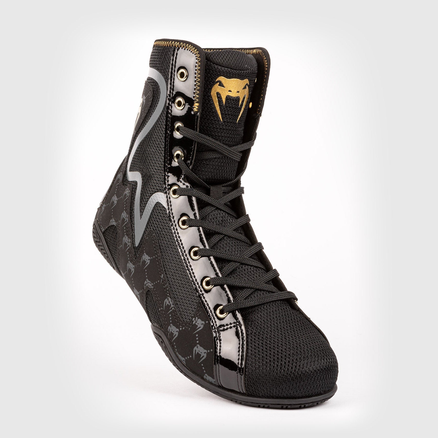 Chaussures de Boxe Venum Elite Evo Monogram - Noir