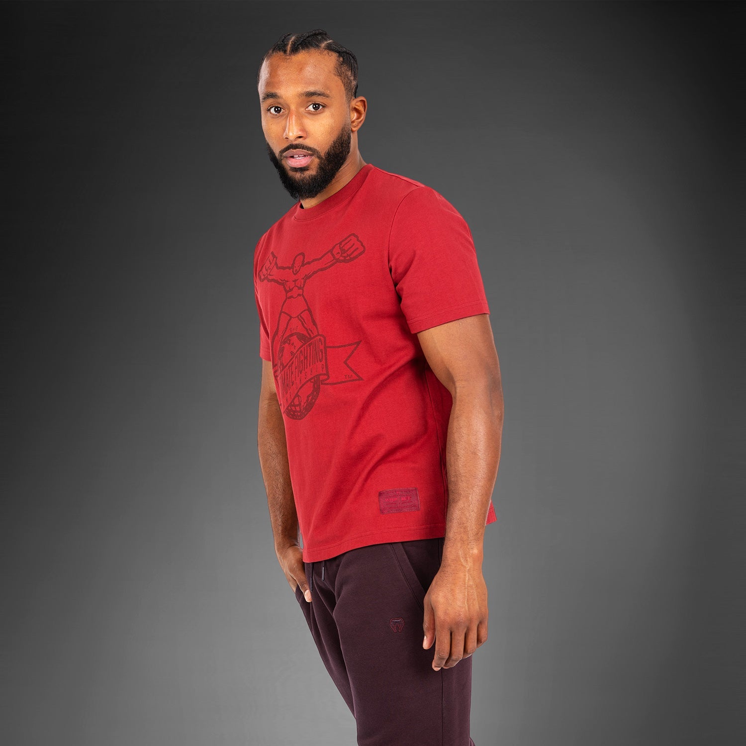 T-Shirt UFC by Venum Ulti-Man - Bordeaux