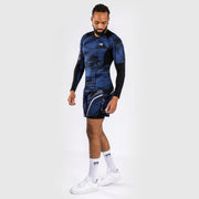 Rashguard à manches longues Venum Electron 3.0 - Bleu Marine