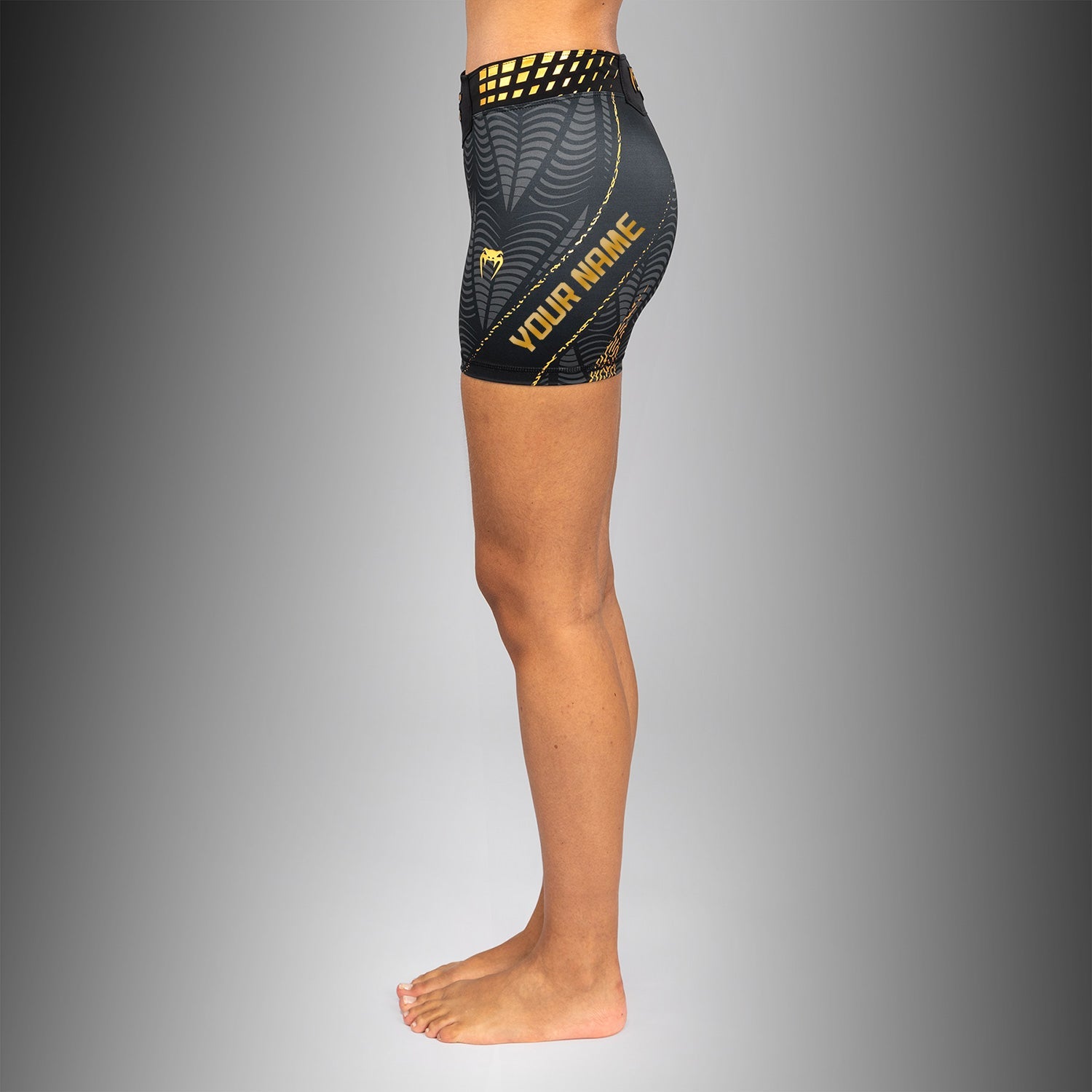 Short de compression coupe courte Femme Personnalisé UFC Zenith by Venum Authentic Fight Night - Champion