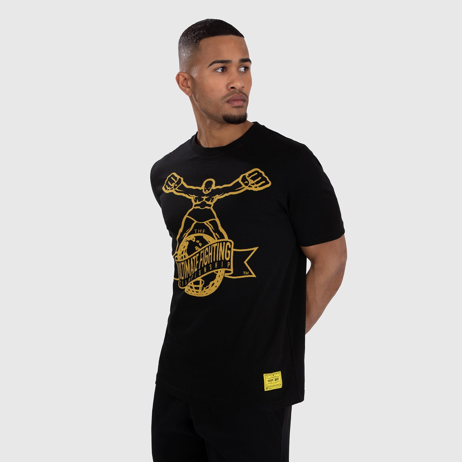 T-Shirt UFC by Venum Ulti-Man - Noir/Jaune