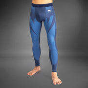 Pantalon de Compression Venum Attack - Bleu Marine