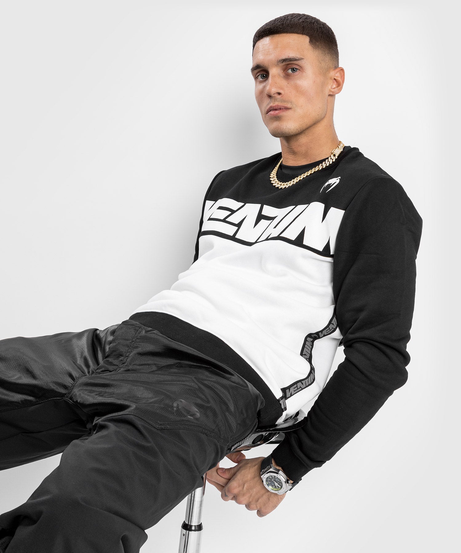 Sweatshirt Venum Connect - Noir/Blanc