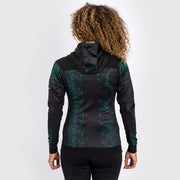 Sweat à capuche Personnalisé pour Femmes UFC Adrenaline by Venum Authentic Fight Night - Emerald Edition - Vert/Noir/Or