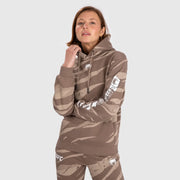 Sweatshirt À Capuche pour Femmes UFC Adrenaline by Venum Fight Week - Desert Camo