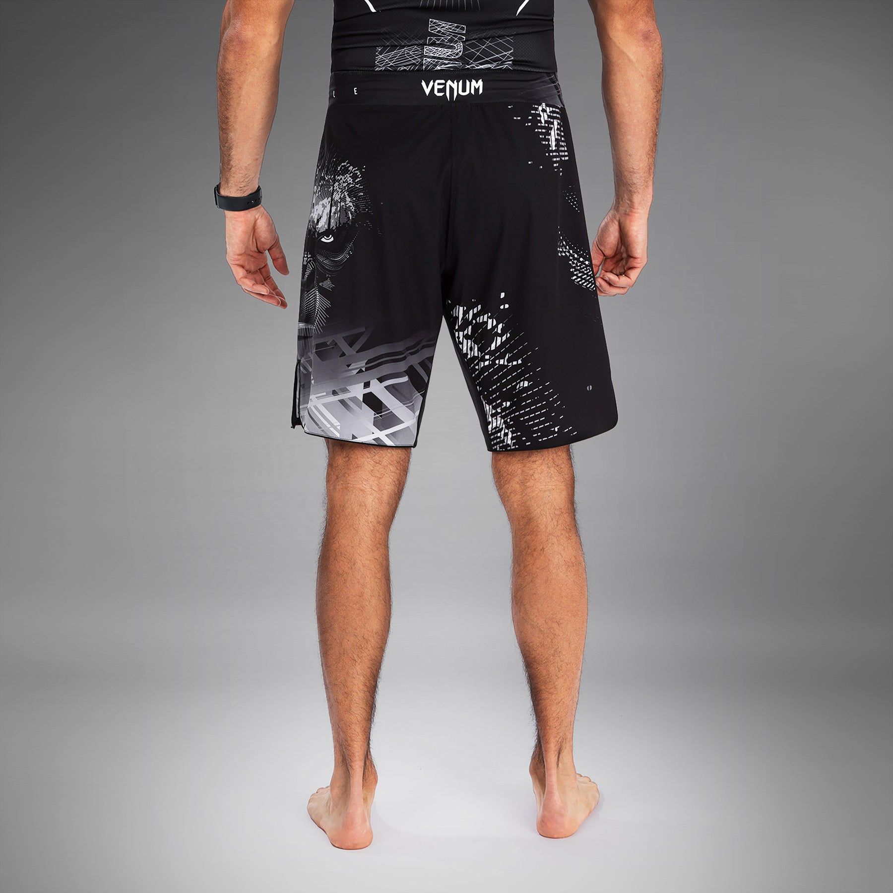Short de Combat Venum Gorilla Jungle - Noir/Blanc