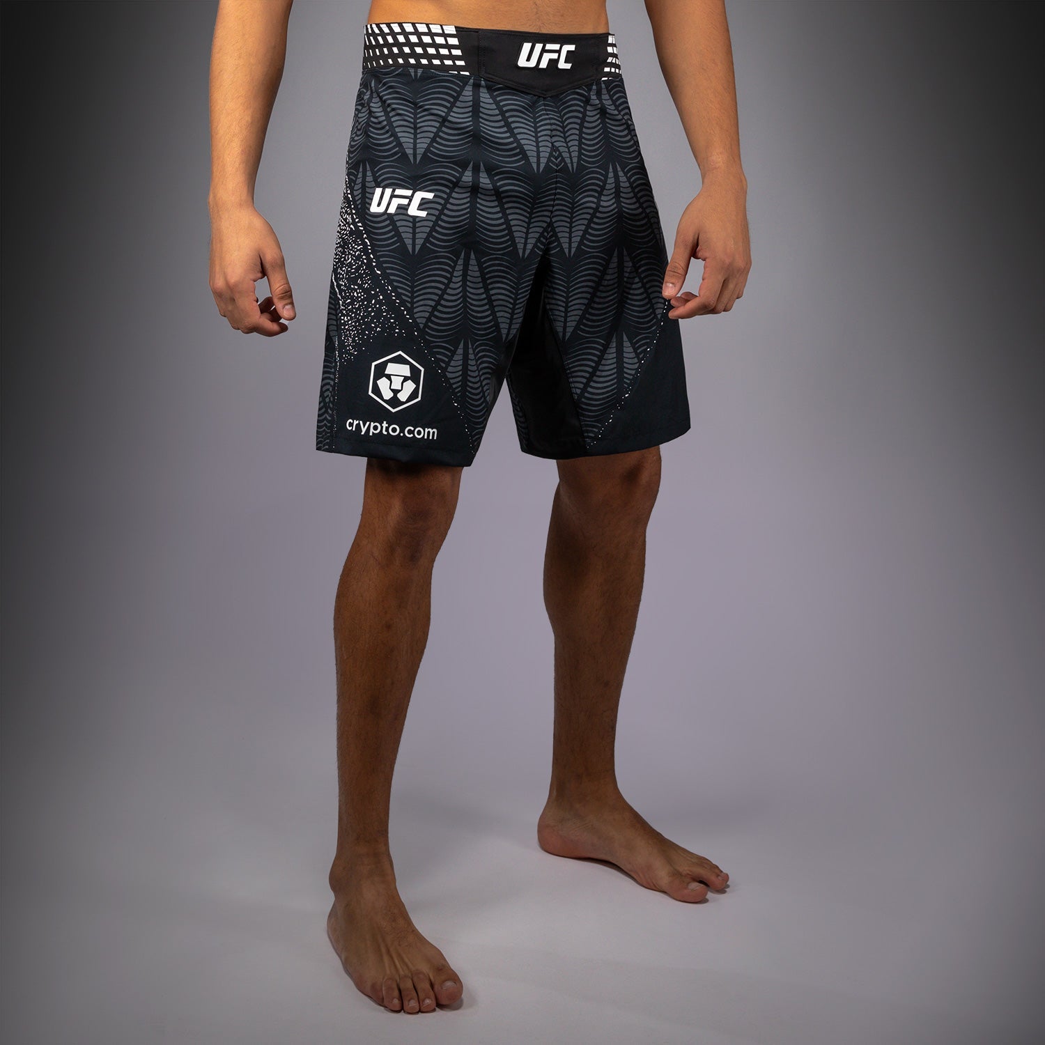 Short de combat coupe longue Homme Personnalisé UFC Zenith by Venum Authentic Fight Night - Noir