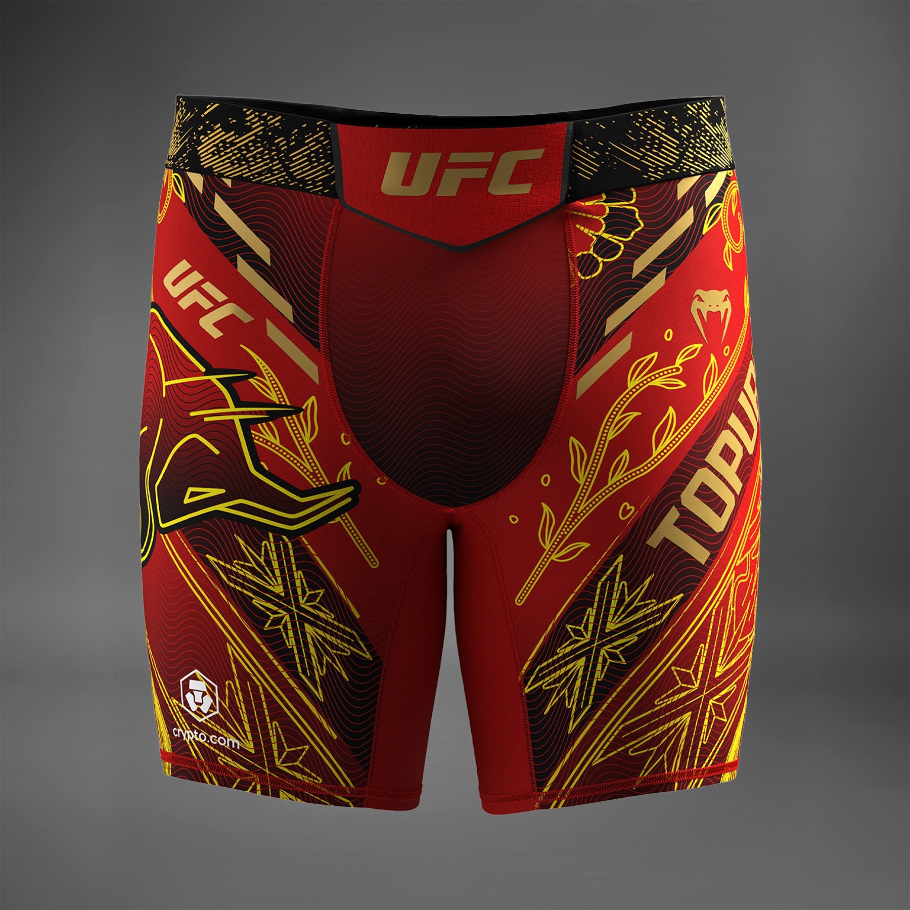 Short de compression pour Hommes UFC Unrivaled by Venum Ilia Topuria - Rouge