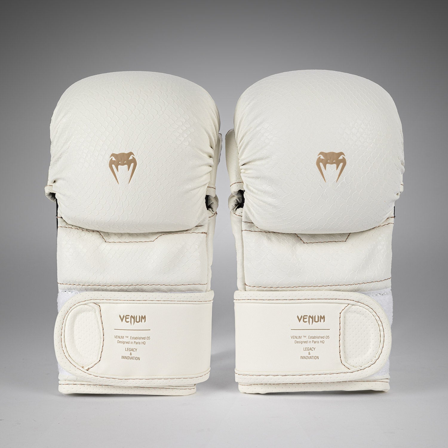 Gants de Sparring MMA Venum Impact Evo Scales – Ivoire