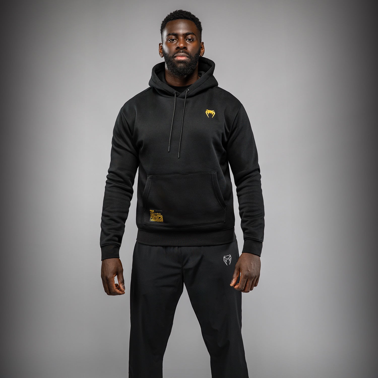 Sweat à Capuche Venum Serpenti – Noir/Argent/Or