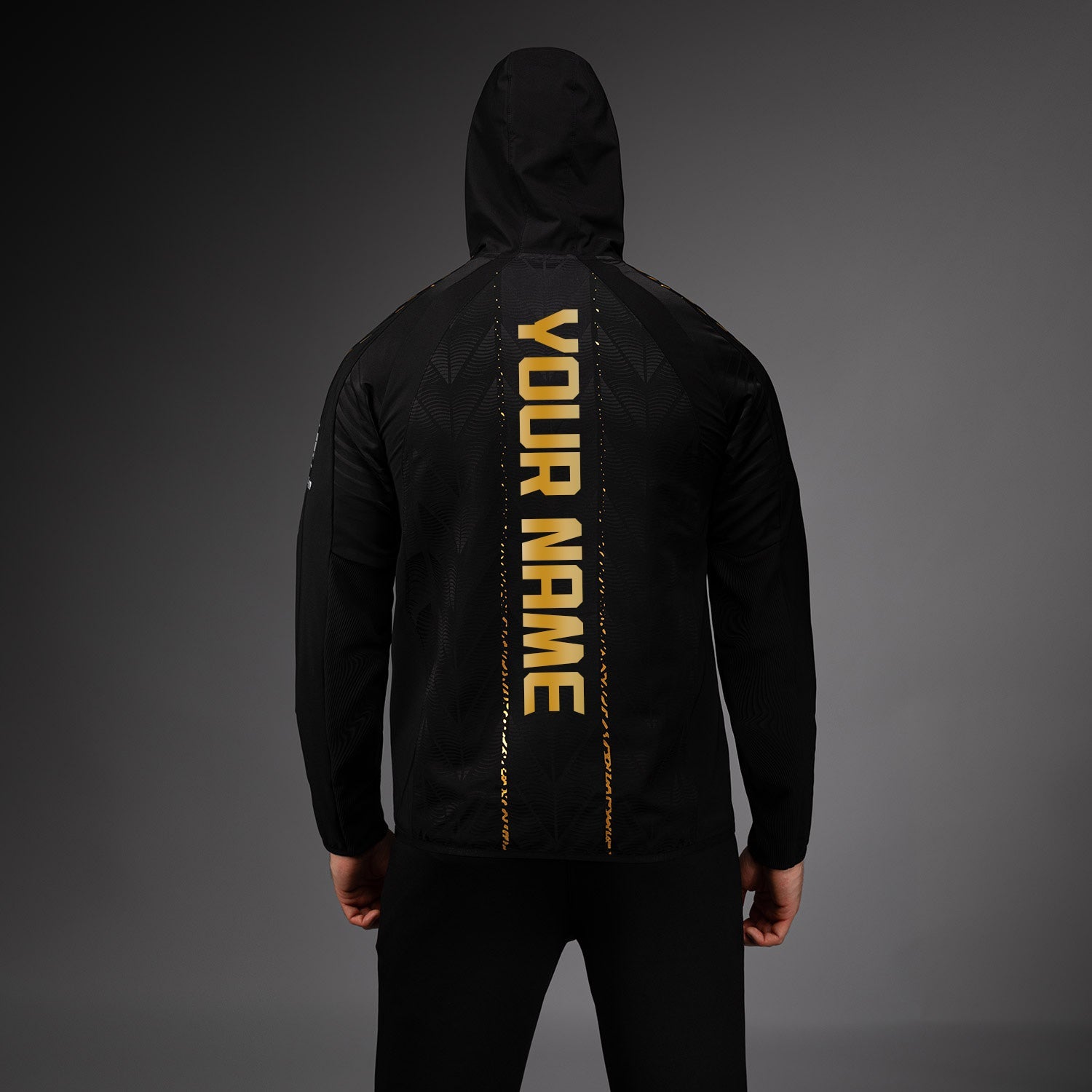 Sweat à capuche Walkout Homme Personnalisé UFC Zenith by Venum Authentic Fight Night - Champion