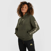 Sweat à capuche pour Femmes UFC Adrenaline by Venum Fight Week - Khaki