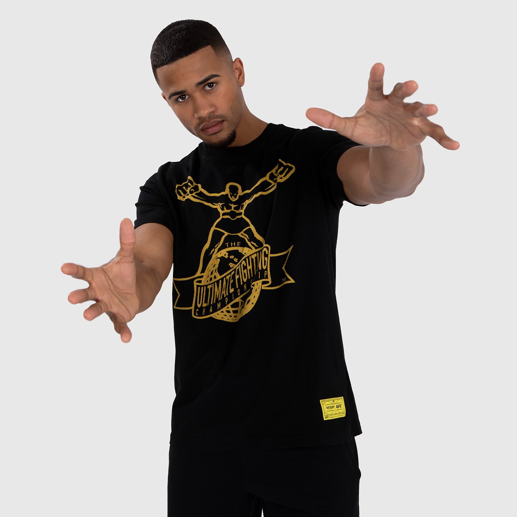 T-Shirt UFC by Venum Ulti-Man - Noir/Jaune