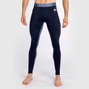 Pantalon de compression pour Hommes Venum Tempest - Bleu Marine/Bleu