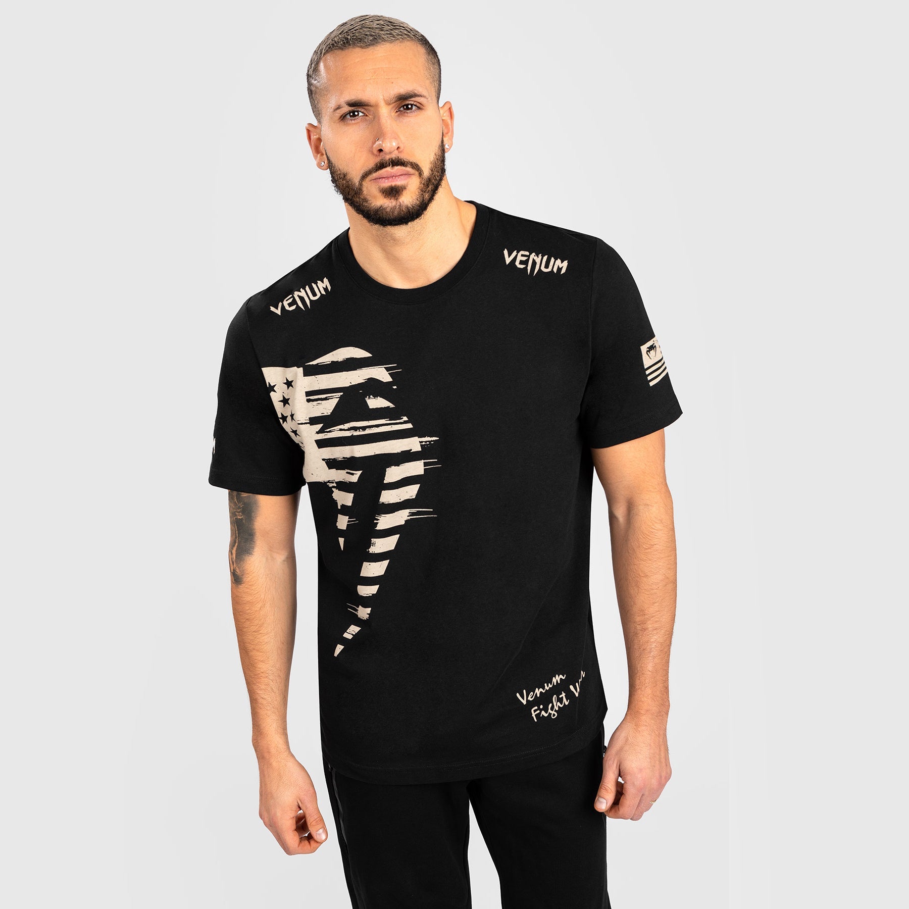 Venum Giant Usa T-Shirt - Coupe Regular - Noir