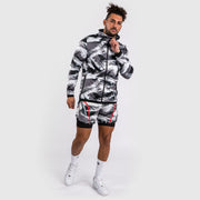 Sweat à capuche Venum Electron 3.0 - Gris/Rouge