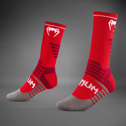 Chaussettes Performance Venum Elite - Rouge/Blanc