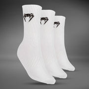 Chaussettes Venum Classic - Lot de 3 paires - Blanc/Noir