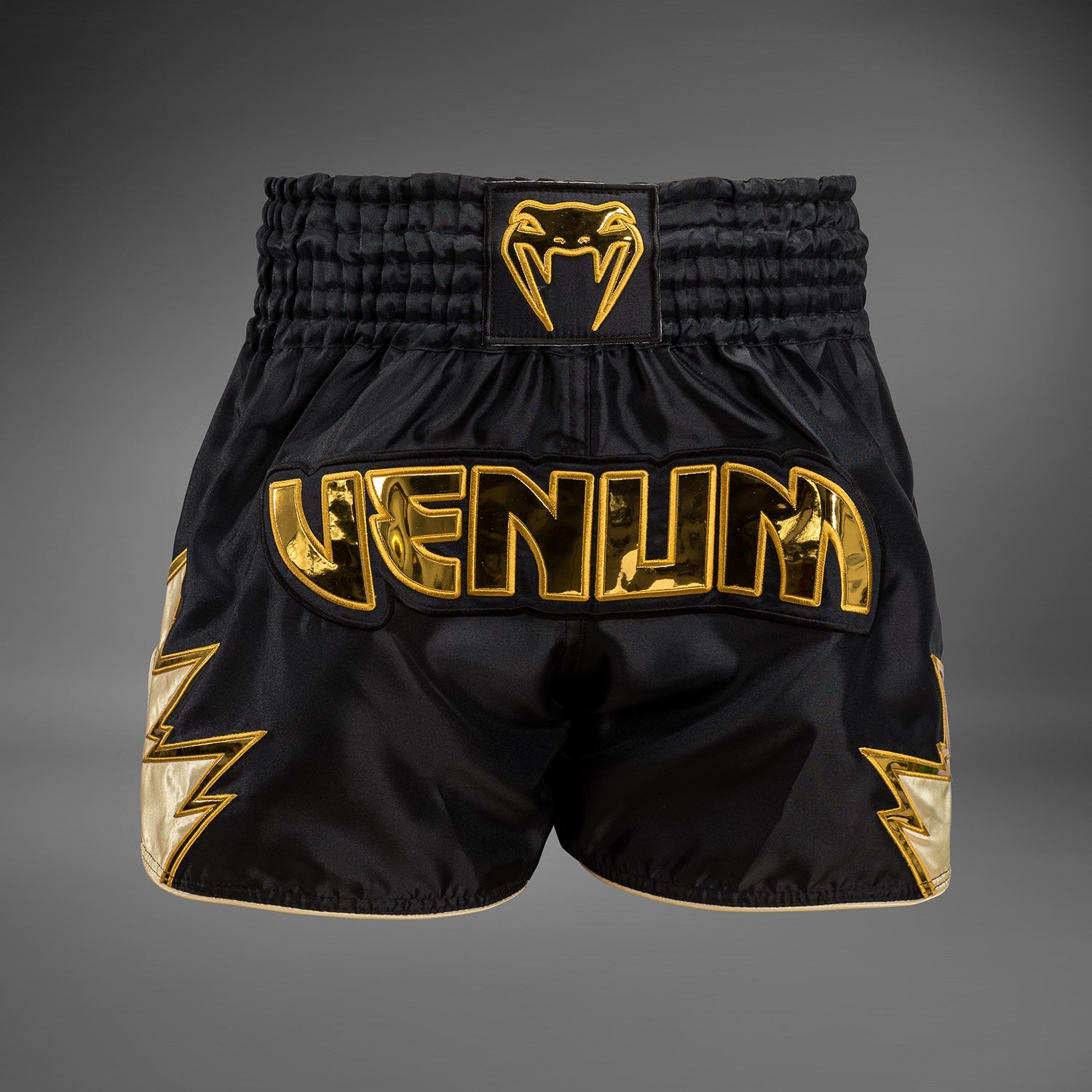 Shorts de Muay Thai Venum Inferno - Noir/Or