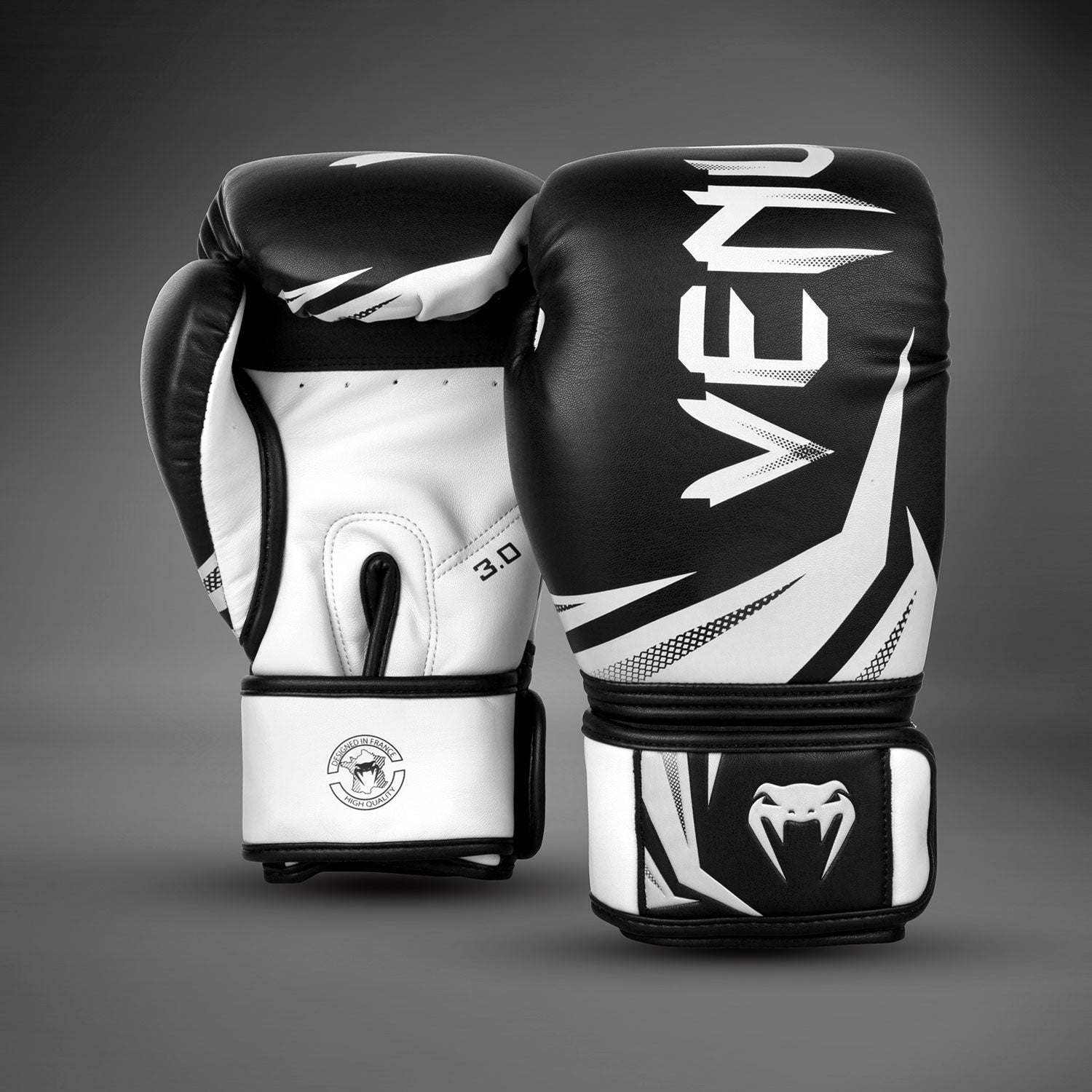 Gants de boxe Venum Challenger 3.0 – Noir/Blanc