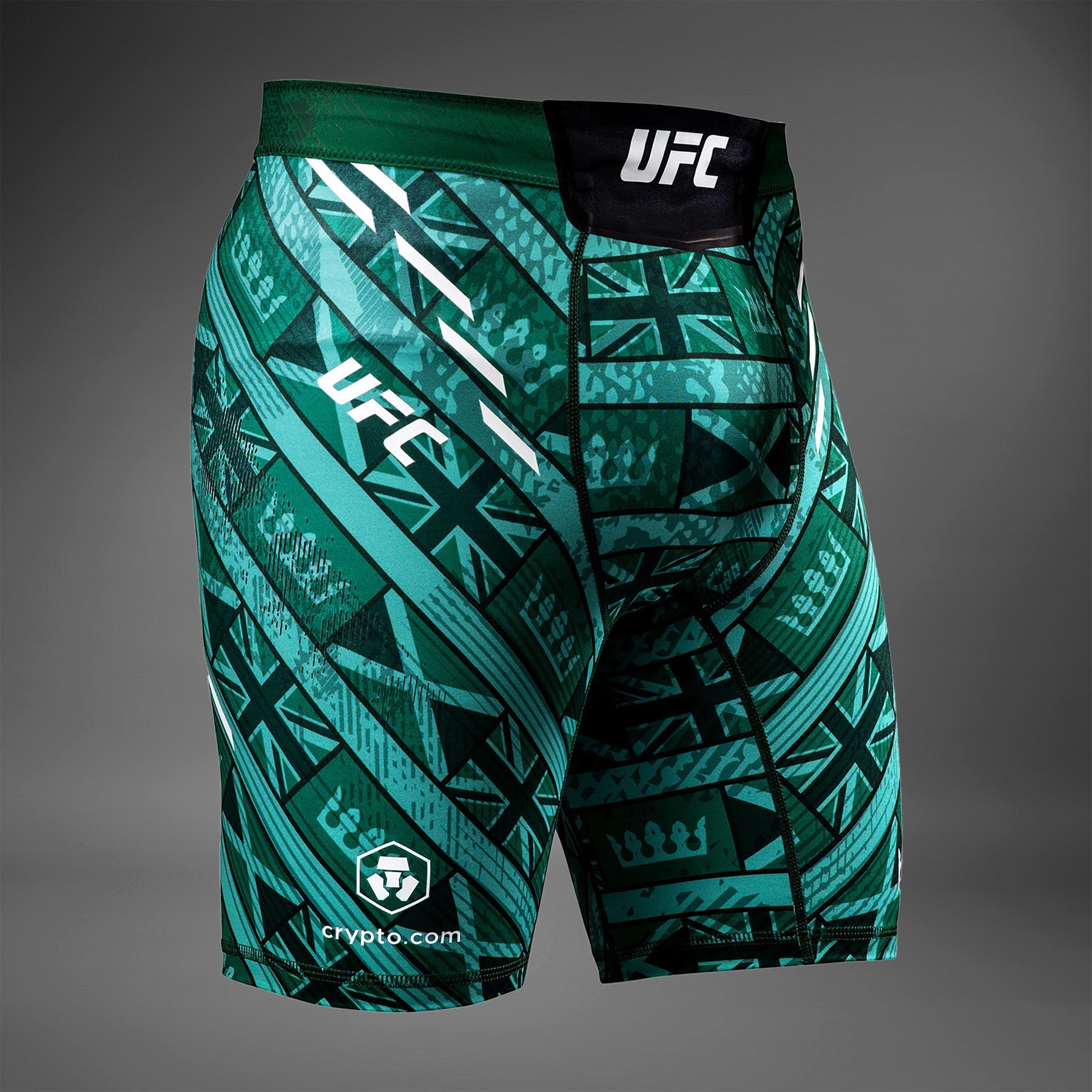 Short de compression pour Hommes UFC Unrivaled by Venum Leon Edwards - Vert