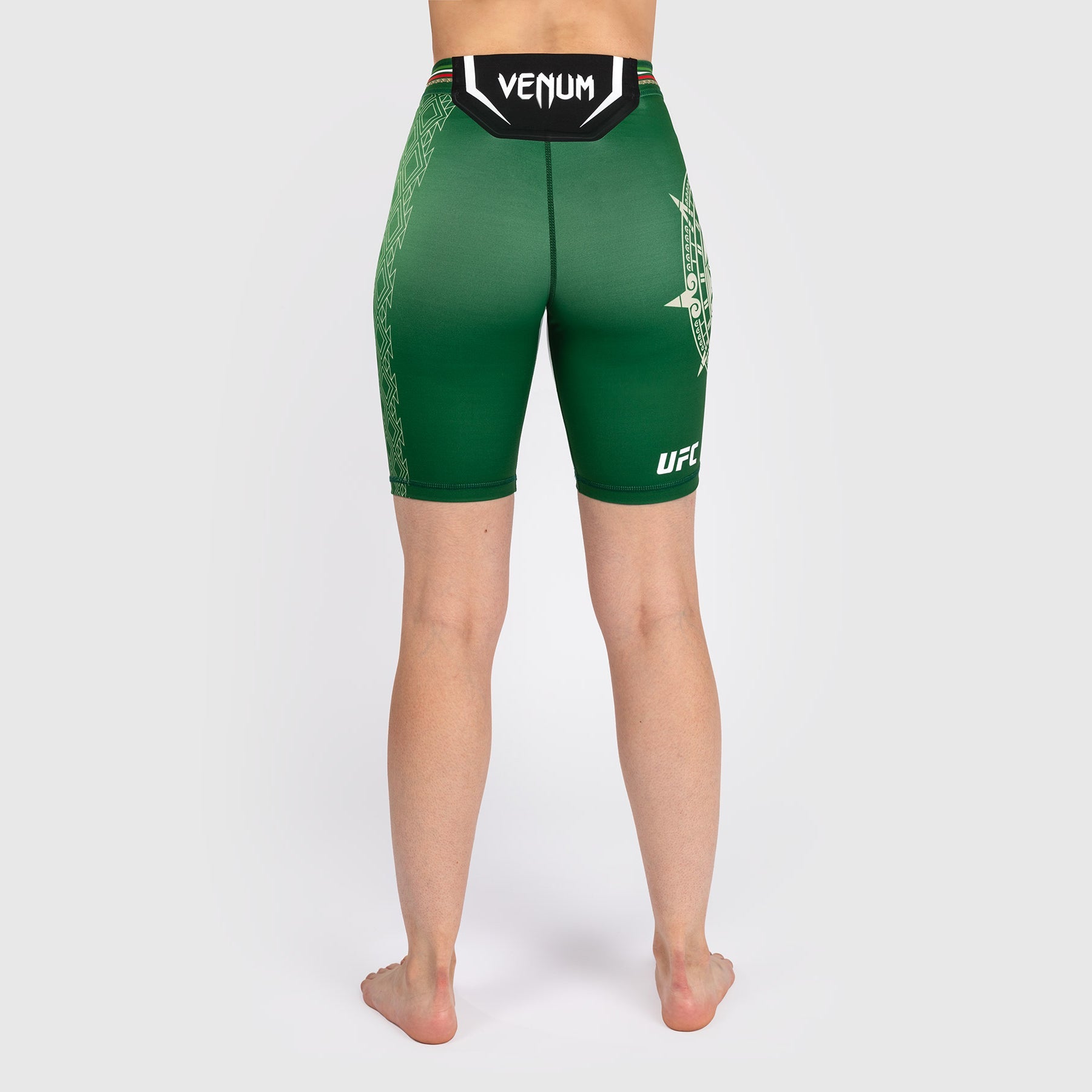 Noche UFC by Venum Authentic Fight Night Short de compression pour Femmes - Coupe Longue - Vert