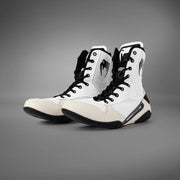 Chaussures De Boxe Venum Elite – Blanc/Noir