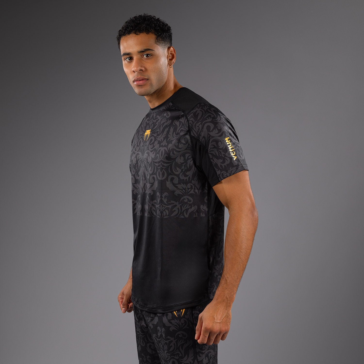T-shirt Dry-Tech Venum x Topuria Unmatched Edition - Noir/Or