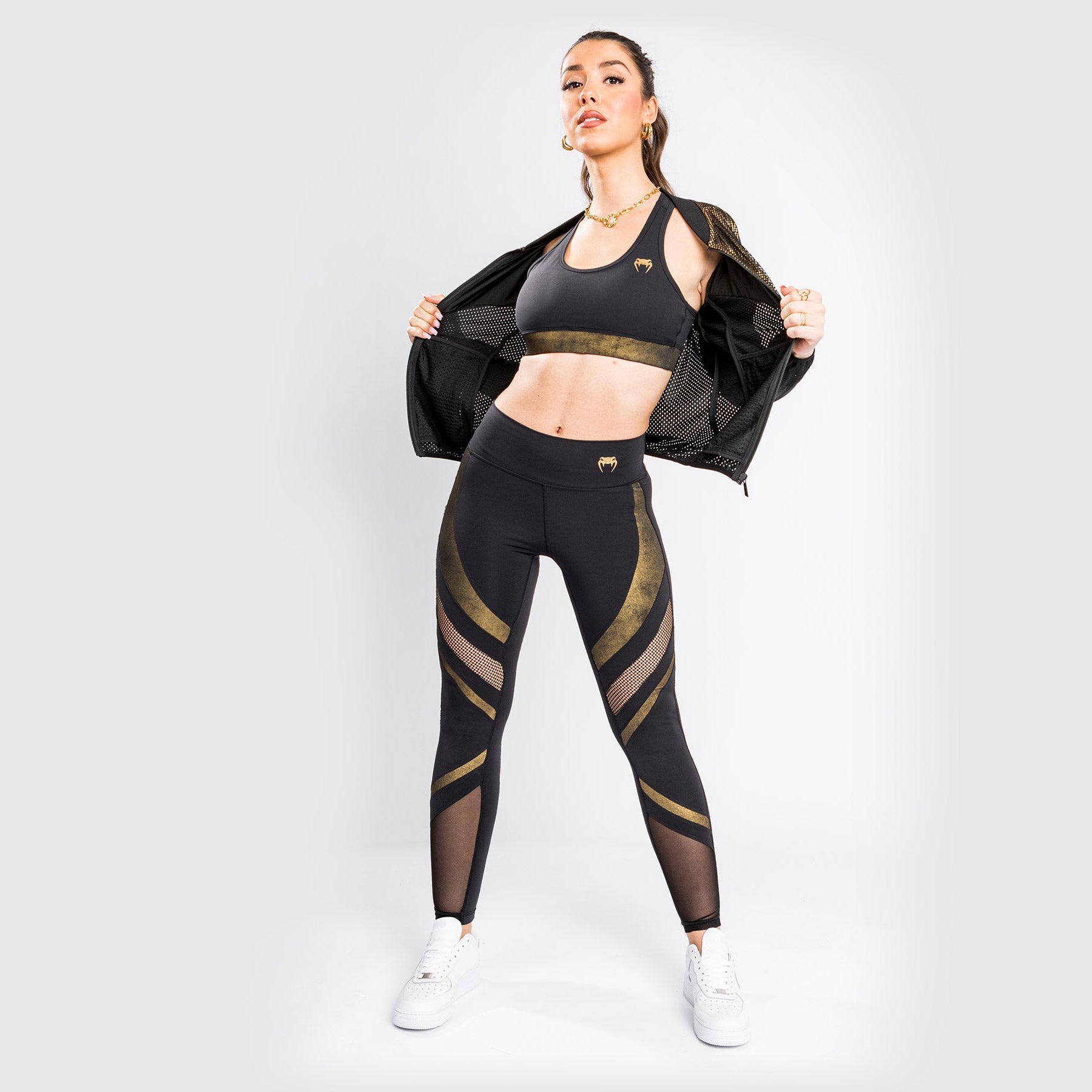Legging Venum Lightning 7/8 - Noir/Or