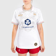Noche UFC by Venum Authentic Fight Night T-shirt Dry Tech pour femme - Blanc