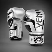 Gants de boxe Venum Elite - Argent/Noir