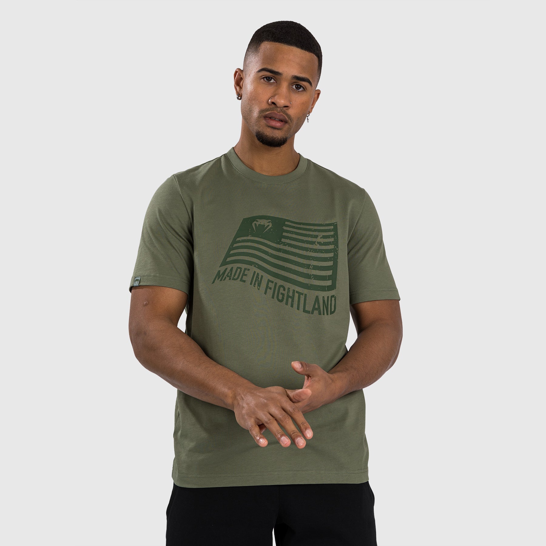 T-Shirt Venum Made in Fightland - Khaki