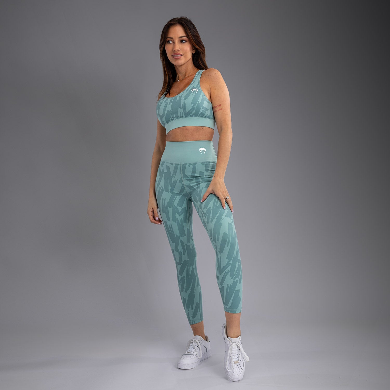 Leggings 7/8 pour Femmes Venum Graffiti - Aqua