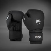 Gants de boxe Venum Contender 1.5 pour enfants - Noir/Blanc