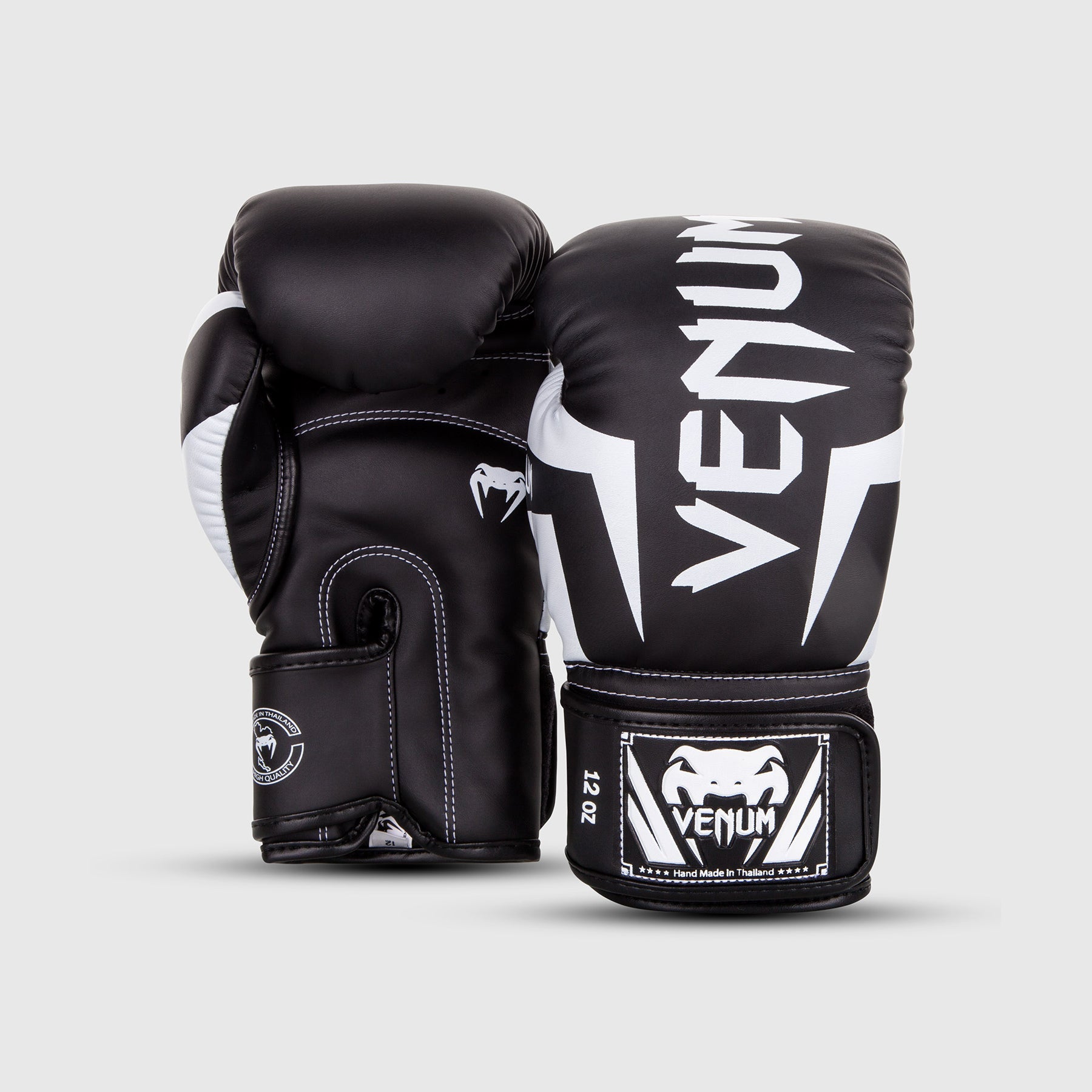 Gants de Boxe Venum Elite - Noir/Blanc