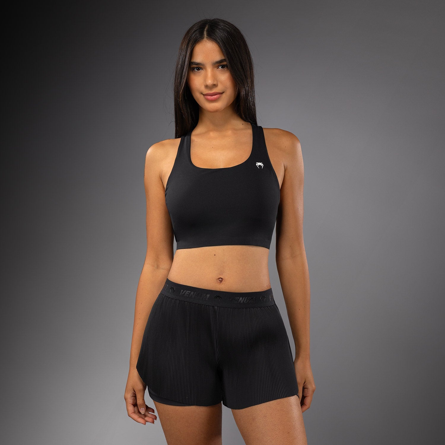 Brassière de Sport pour Femmes Venum Essential X - Noir