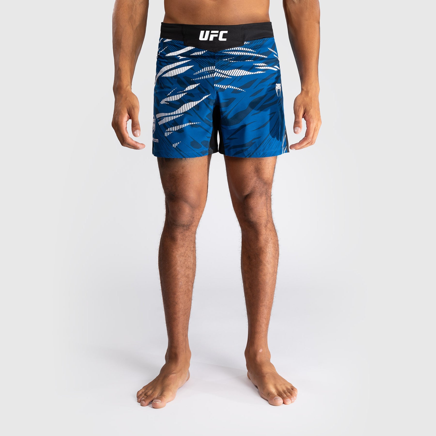 Shorts de Combat pour Hommes UFC Fusion by Venum Authentic Fight Night - Coupe Courte - Bleu