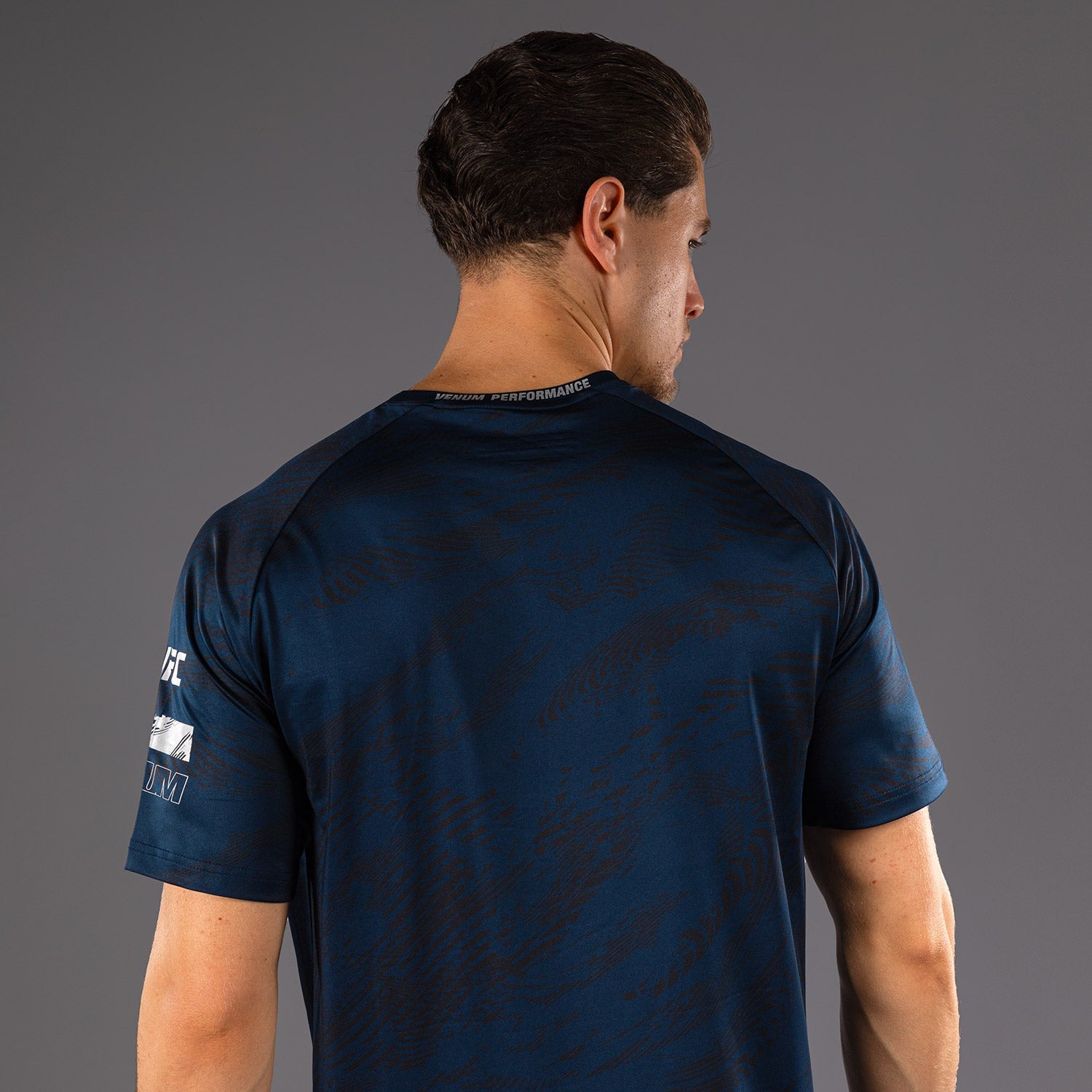 T-shirt Dry-Tech UFC Fusion by Venum Fight Week - Bleu Océanique