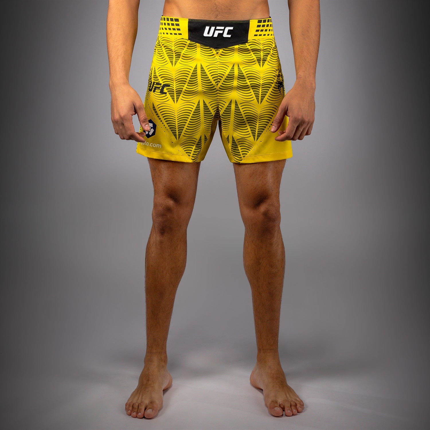 Short de combat coupe courte Homme UFC Zenith by Venum Authentic Fight Night - Jaune
