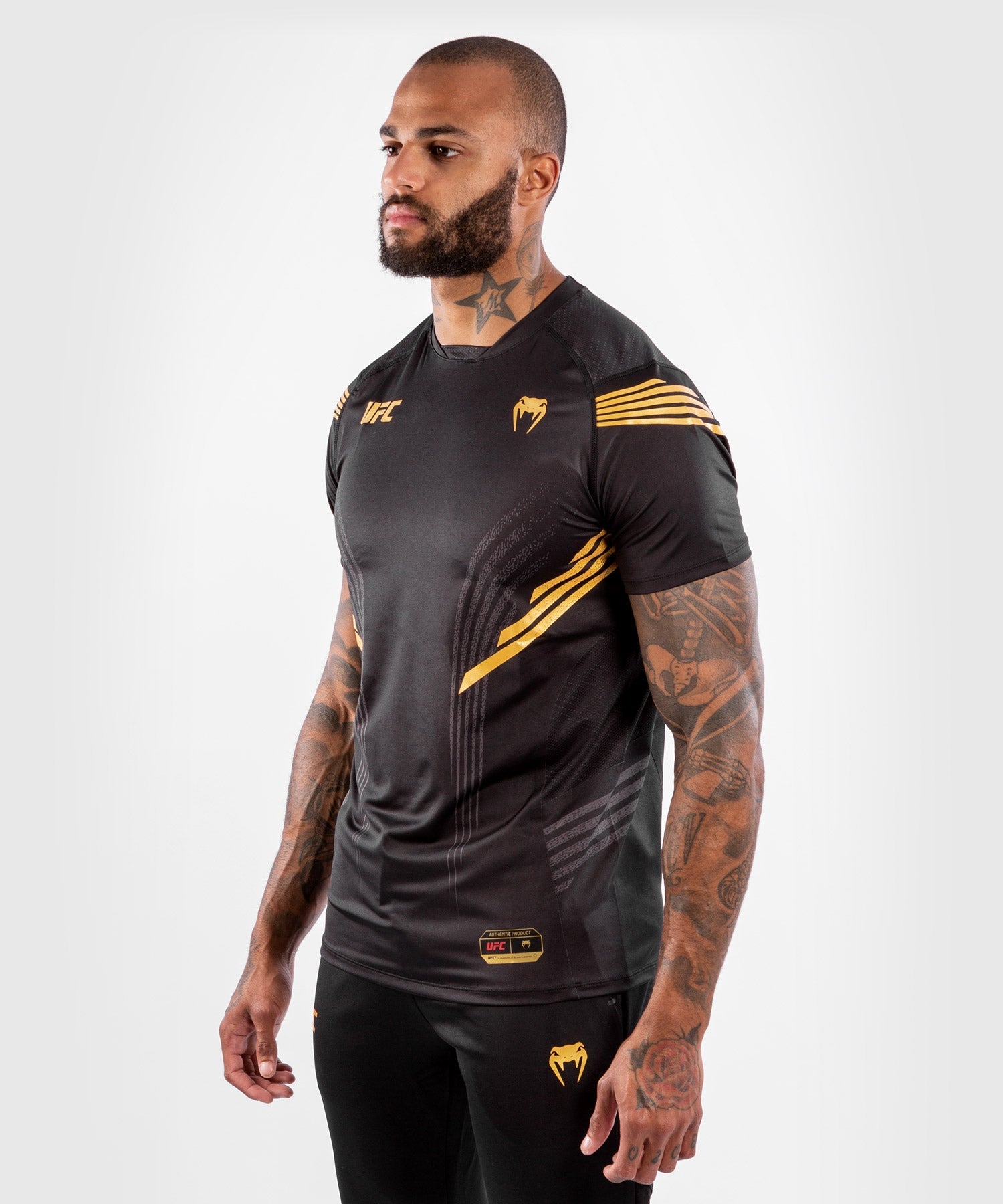 T-shirt Technique Homme Fighters UFC Venum Authentic Fight Night - Champion