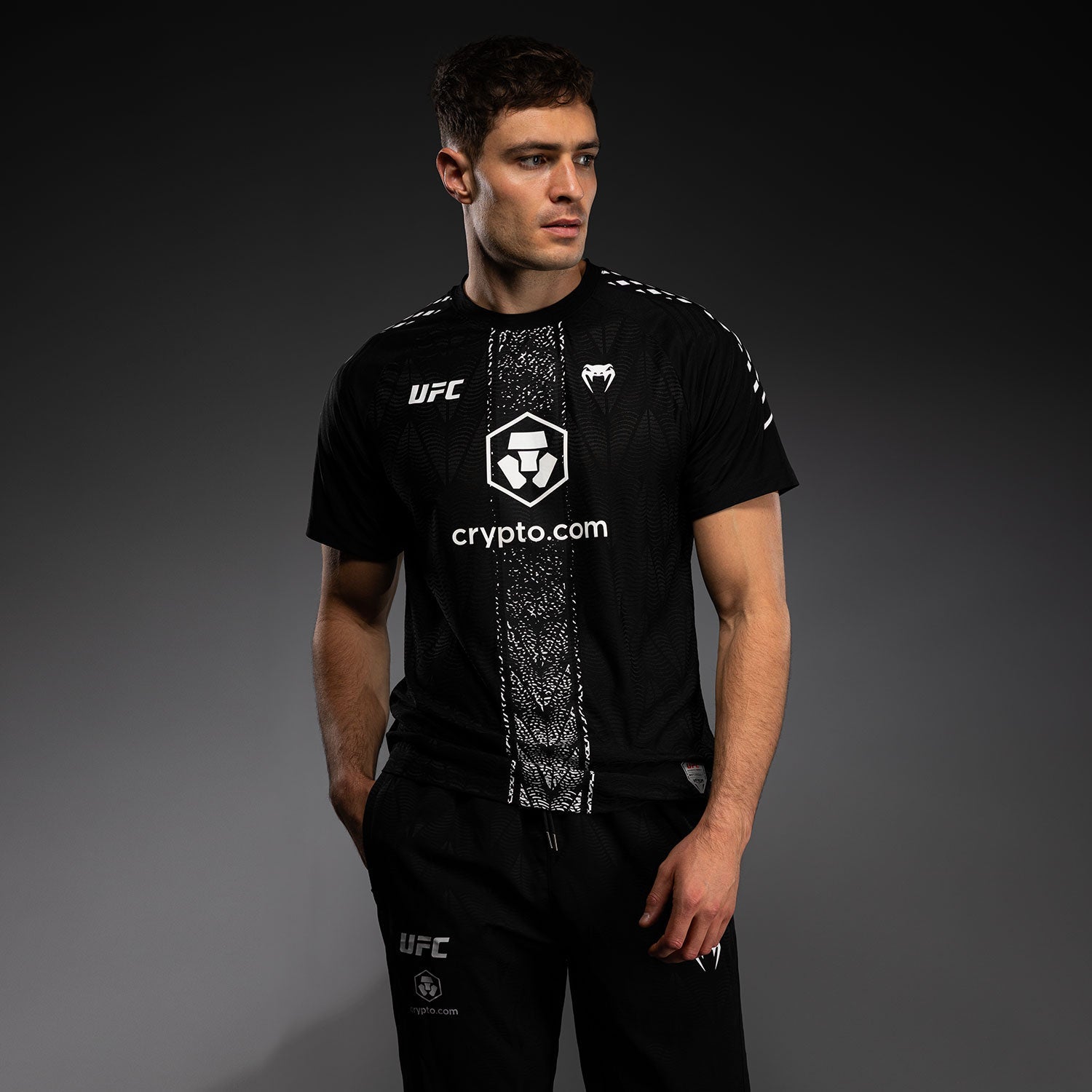 Maillot Officiel Walkout Homme UFC Zenith by Venum Authentic Fight Night - Noir