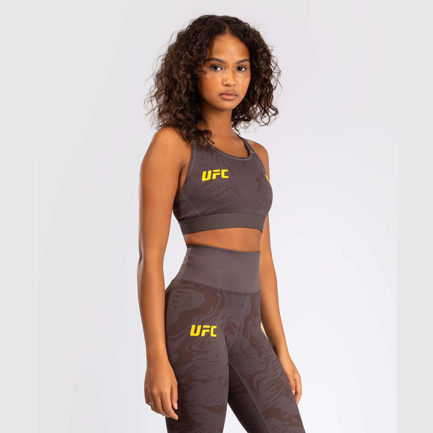 Brassière pour Femmes UFC Fusion by Venum Fight Week - Marron Terrestre